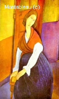 Portrait of Jeanne Hébuterne (1898 -1920)