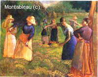 Haymaking at Eragny
