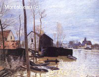 Flooding at Moret
