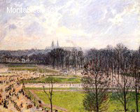 Le Jardin des Tuileries, Arpès-midi d'Hiver