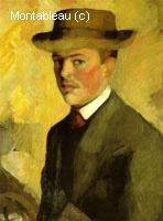 Self-Portrait with Hat