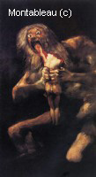 Saturn Devouring One of his Children