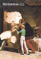 Michelangelo in his Studio