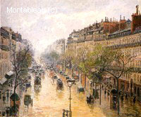 Le Boulevard Montmartre, Pluie de Printemps
