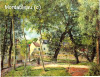 Paysage à Osny près de l'Abreuvoir