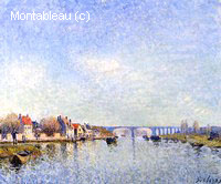 The Banks of the Loing at Saint-Mammes