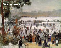 Skaters in the Bois de Boulogne