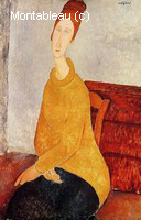 Yellow Sweater (Portrait of Jeanne Hebuterne)