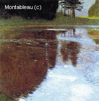 Silent Pond in the Park of Schloß Kammer