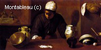 Kitchen Scene with the Supper in Emmaus