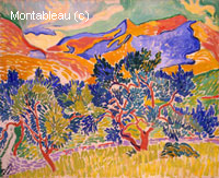 Mountains at Collioure