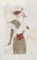 Mademoiselle Marcelle Lender, Debout