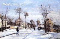 Rue sous la Neige, Louveciennes