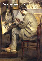 Frederic Bazille Painting 'The Heron'