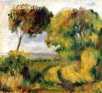 Breton Landscape, Trees and Moor