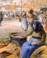 La Marchande de Marrons, Foire de la Saint Martin, Pontoise