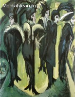 Five women in the street