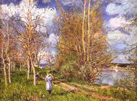 Small Meadows in Spring, By
