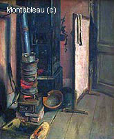 Corner of Workshop, The Stove