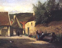 Entrée dans un Village (Coin du Village)