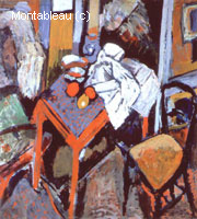 The table