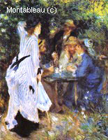 Under the Arbour at the Moulin de la Galette