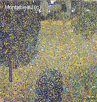Landscape of a Garden (Blooming Meadow)